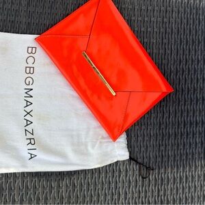 BCBGMAXAZRIA Women's Orange Clutch